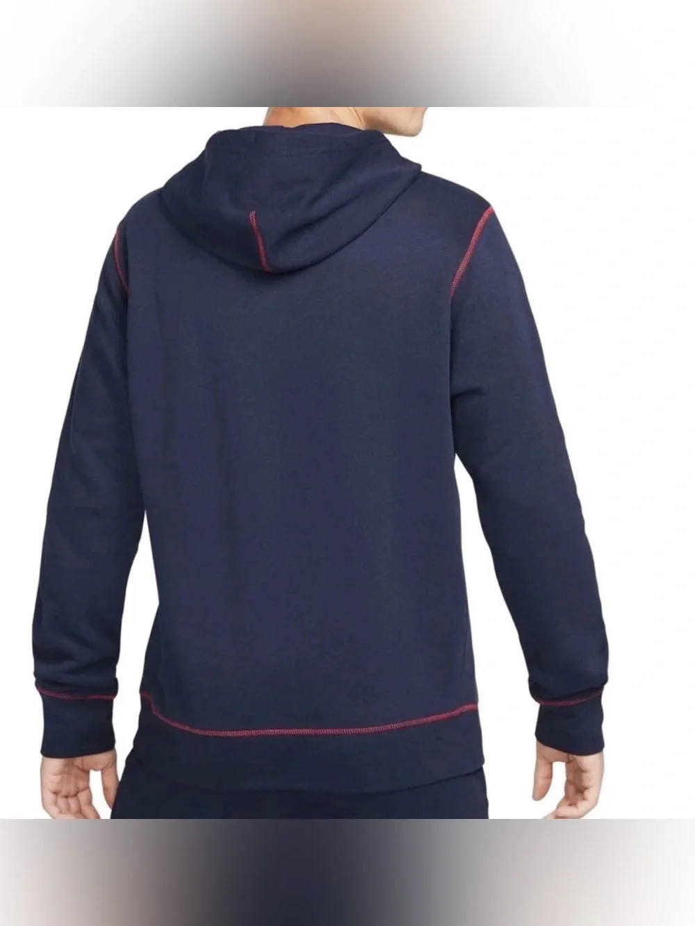 Nike “JDI Tilt” Mens Navy Blue Brushed Back Hooded Hoodie!!(S)